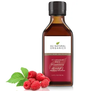 Red Raspberry Seed Oil - Natural Face, Body & Skin Care Beauty Oil - Rich in Omega 3-6-9 Fatty Acids - Moisturize & Rejuvenate | 3.4oz / 100ml