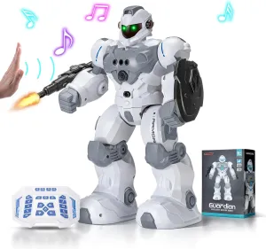 Remote Control Robot Toys for Kids: Intelligent Programmable Robot Gifts with 2.4Ghz WiFi Signal Gesture Sensing
