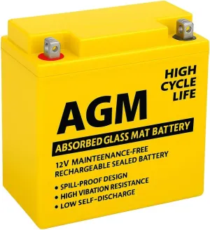 Replacement Battery For Freedom 804 12V 5Ah SLA Replacement Electric Scooter Battery by - 2 Pack Mod-RB88-664