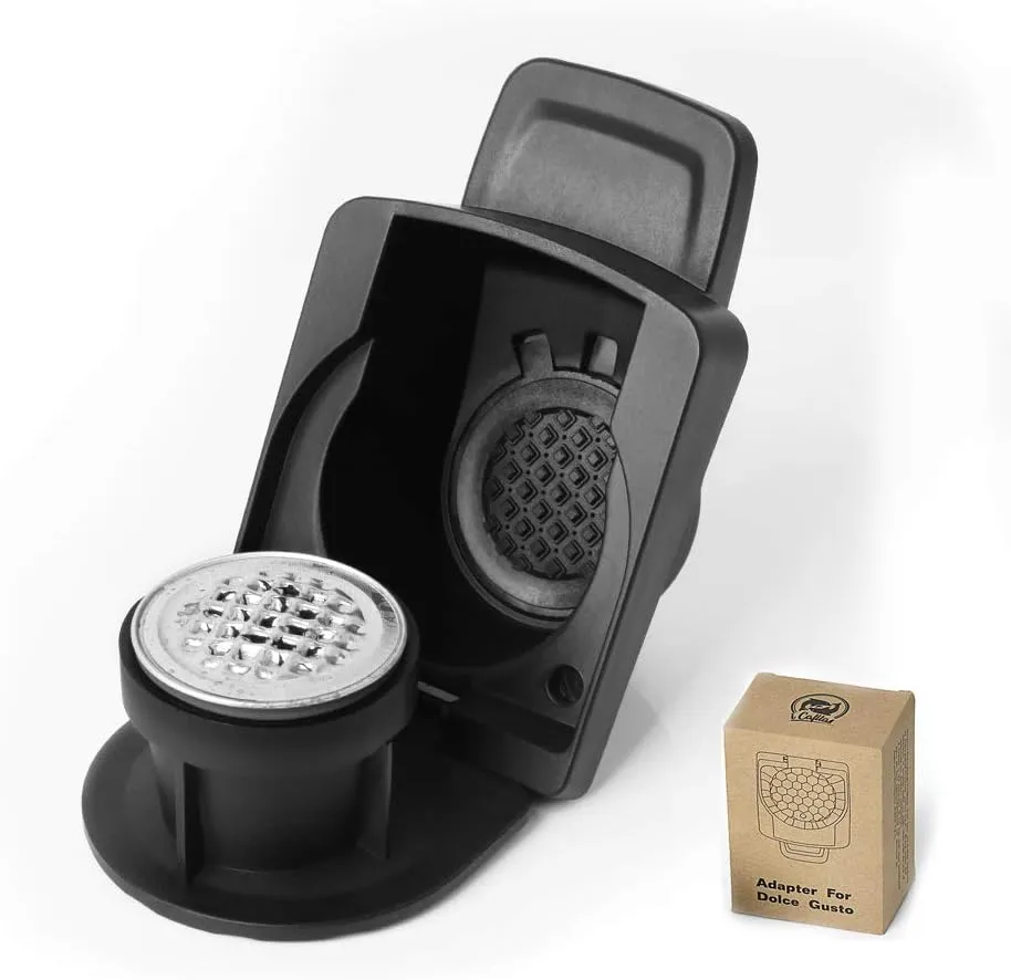 Reusable Coffee Pods Adapter Converter Holder for Espresso Original Line Capsule Compatible with Dolce Gusto Brewers