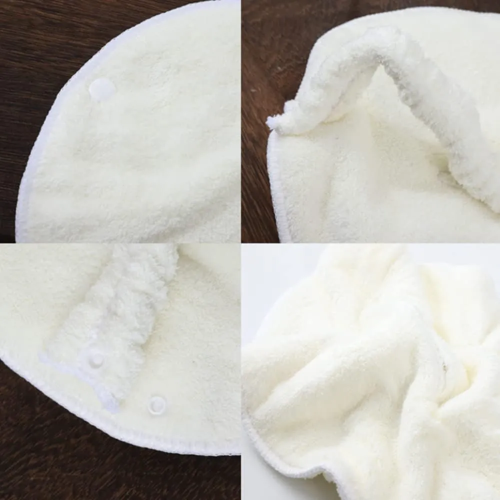 Reusable Face Steamer Towel Mask Cold Hot Compress Facial Moisturizing Anti Aging Towel Mask Skin Sauna Cleansing Pores Beauty Tool, 4pcs/Pack (One Hole with Rope)