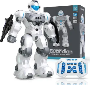 Robot Toys for Kids, Toys for 6 7 8 9 10 Year Old Boys Girls, Remote Control Toys with 2.4GHz Gesture Sensing, Programmable Singing Dancing RC Robot, Birthday Gifts for Boys and Girls