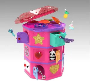 S19700 Secret Surprise Escape Game Treasure Hunt Tower, Find The Jewels, Make Your Own Charms, Exciting Puzzle and Jewellery Box, Aged 6 Years Plus, Multi