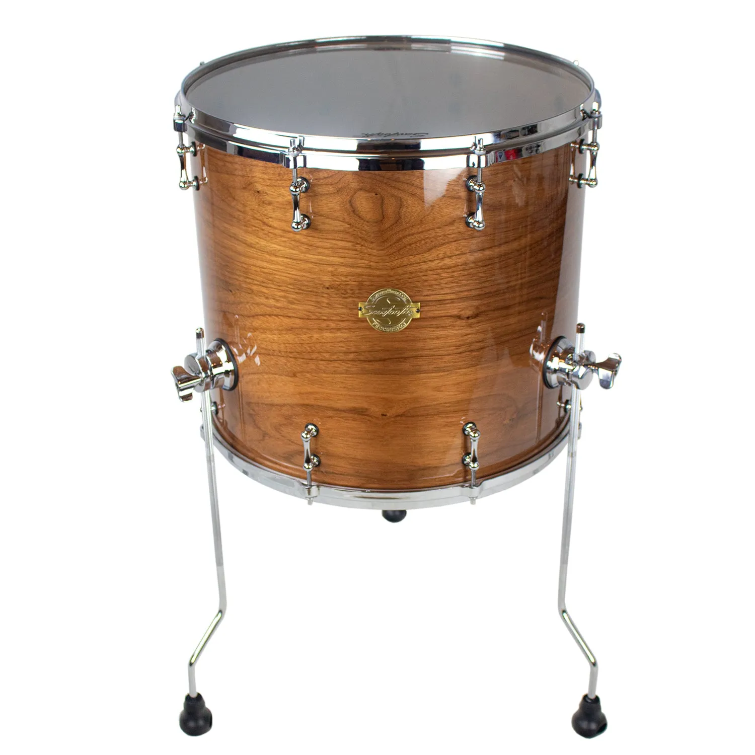 Sawtooth Hickory Series 24" Bass Drum, 3pc Shell Pack, Natural Gloss