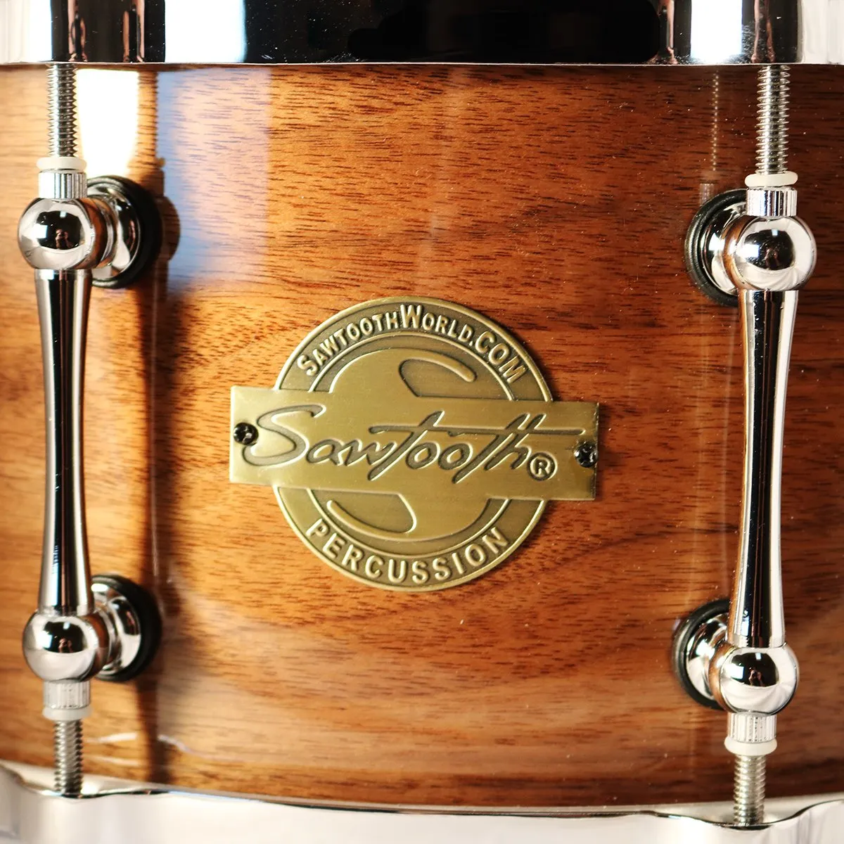 Sawtooth Hickory Series 24" Bass Drum, 3pc Shell Pack, Natural Gloss