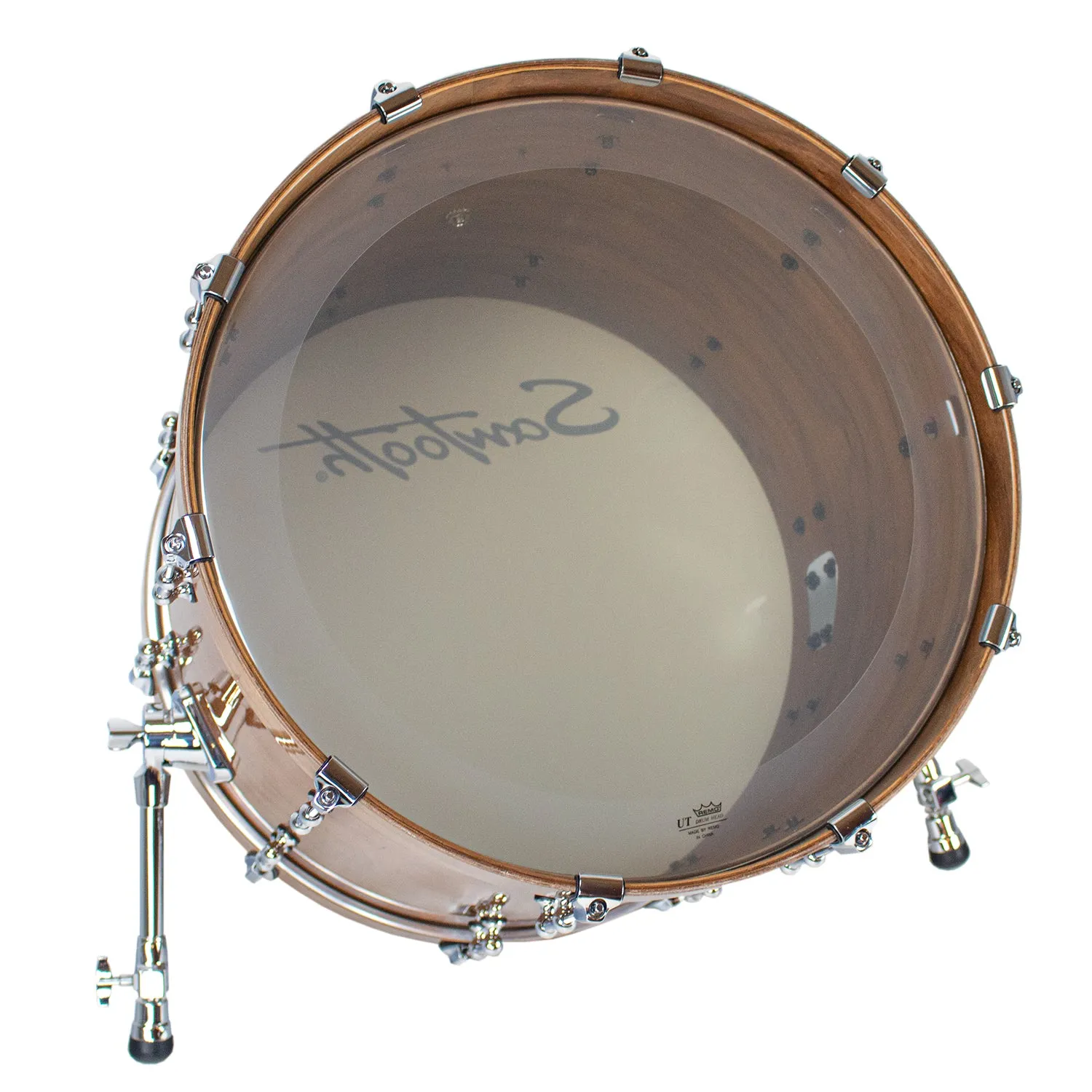 Sawtooth Hickory Series Bass Drum 20" x 14", Natural Gloss