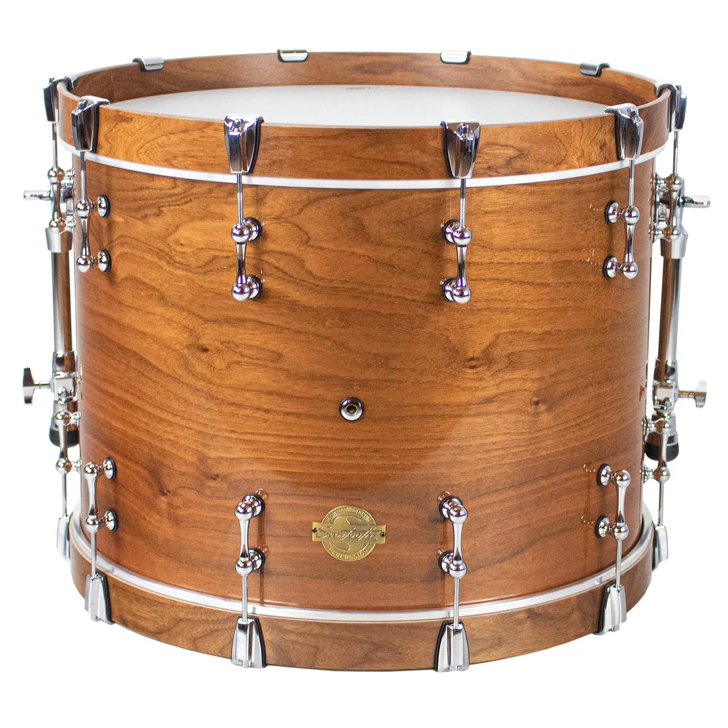 Sawtooth Hickory Series Bass Drum 20" x 14", Natural Gloss