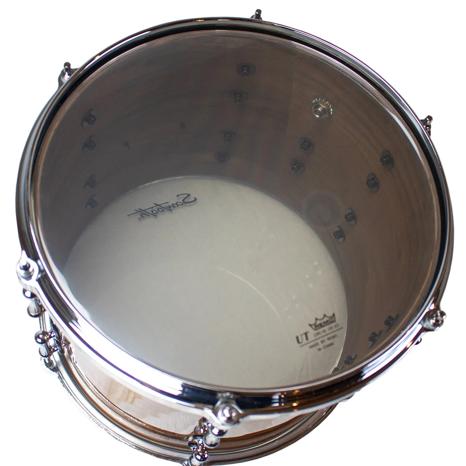 Sawtooth Hickory Series Tom Drum 12" x 9", Natural Gloss