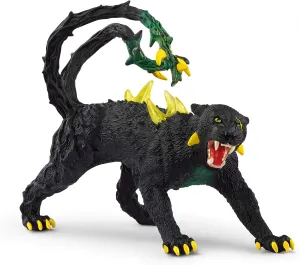 Schleich Eldrador Creatures Mythical Shadow Panther Action Figure - Mischievous Shadow Panther with Transparent Spines, Durable Toy for Boys and Girls, Gift for Kids Age 7 