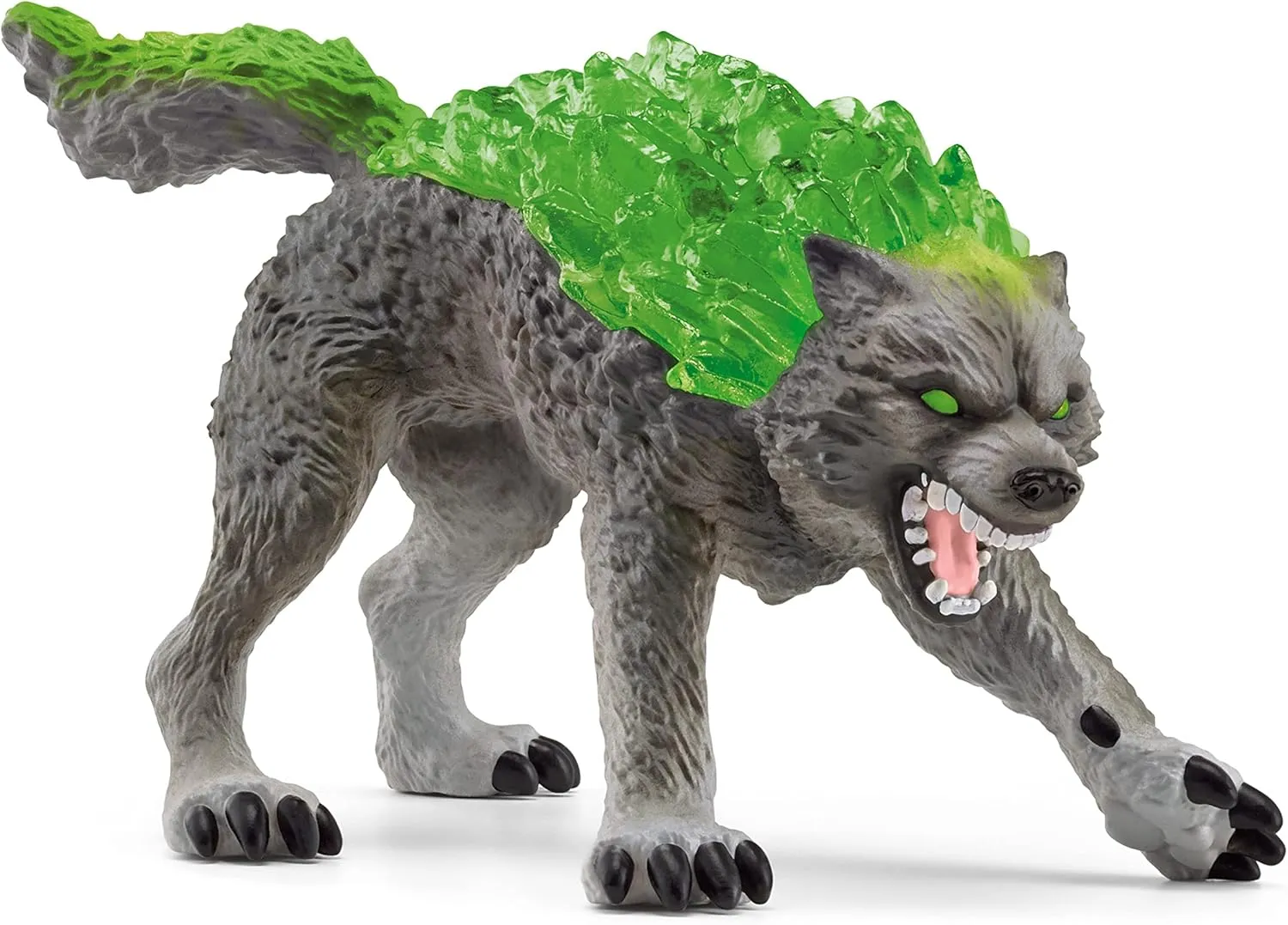 Schleich Eldrador New 2023, Mythical Creature Toys for Boys and Girls, Granite Wolf Action Figure Toy, Ages 7 