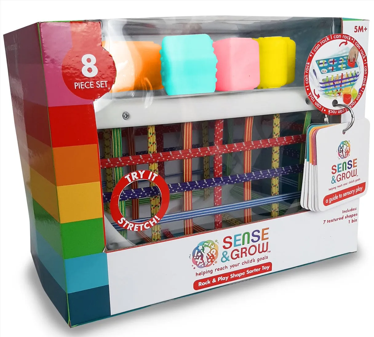 Sense & Grow - Rock & Play Shape Sorter Toy