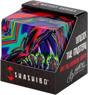 SHASHIBO Shape Shifting Box - STEM Magnetic Fidget Cube That Transforms Into Over 70 Shapes, Download Fun in Motion Toys Mobile App (Chaos)