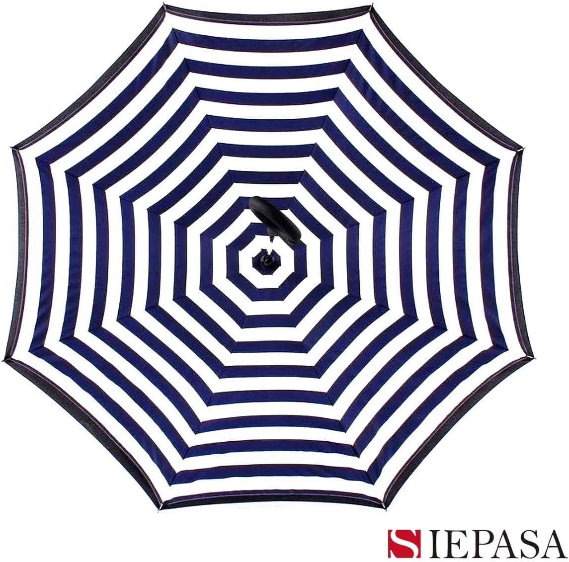 SIEPASA 49/56 Inch Inverted Reverse Upside Down Umbrella, Extra Large Double Canopy Vented Windproof Waterproof Stick Golf Umbrellas with C-shape Handle.
