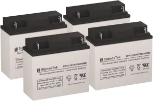 SigmasTek SP12-18NB - 12V 18AH NB SLA Battery - Compatible with: APC RBC7 SUA48XLBP SUA24XLBP SUA5000RMT5U CURK7 CURK11 SUA2200XLT SUA3000 SUA2200 (2)