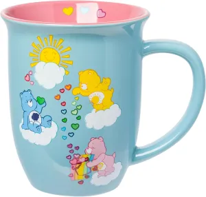 Silver Buffalo Care Bears Sun Shower 16oz Wide Rim Ceramic Mug