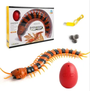 Simulation RC Centipede – Remote Control Electric Animal Insect Toy, Large Realistic Prank Gift for Kids Christmas & Birthday
