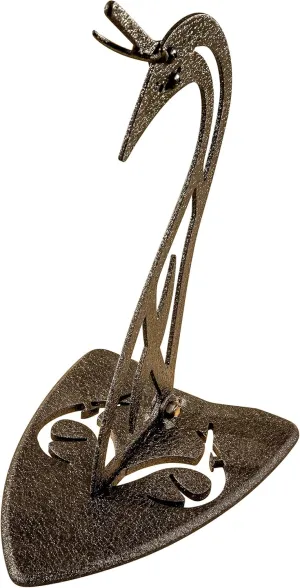 Skull Hooker Table Hooker Powder Coated Steel Trophy Mount - Perfect Kit for Table Display of Taxidermy Deer Antlers and Other Skulls - Available in Graphite Black and Robust Brown