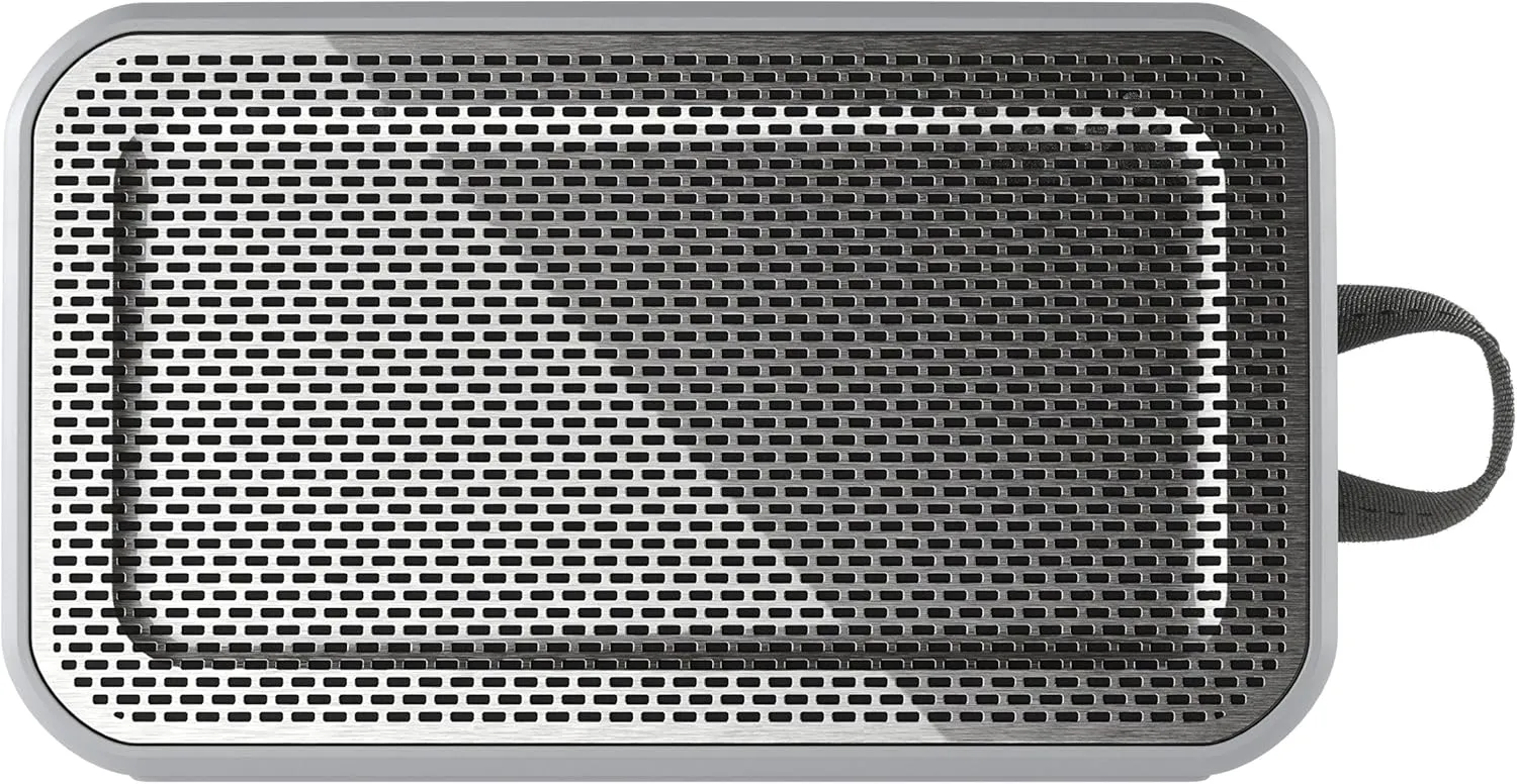 Skullcandy Barricade XL Bluetooth Wireless Portable Speaker, Waterproof and Buoyant, Impact Resistant, 10-Hour Battery Life and 33 Foot Wireless Range, Gray/Hot Lime