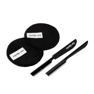 Smoothie Stick - Stainless Steel at Home Dermaplaning Kit - Women's Face Razor