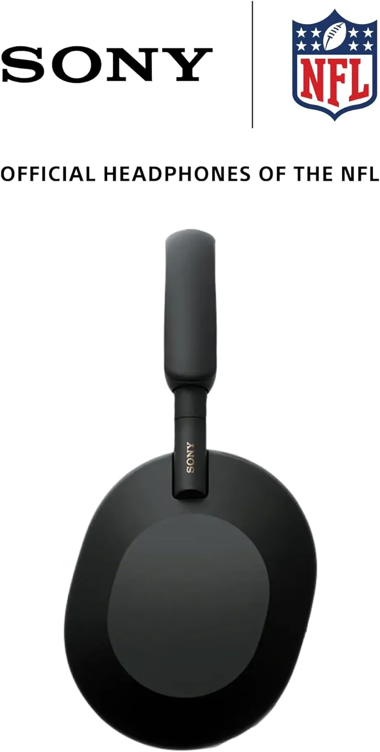 Sony WH-1000XM5 The Best Wireless Noise Canceling Headphones, Auto NC Optimizer, 30-Hour Battery, Alexa Voice Control, Black