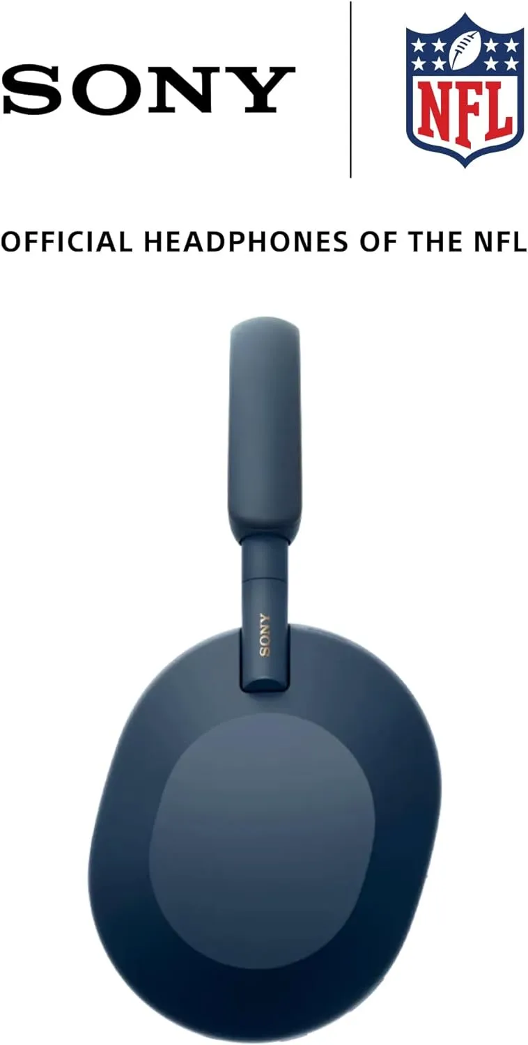 Sony WH-1000XM5 The Best Wireless Noise Canceling Headphones, Auto NC Optimizer, 30-Hour Battery, Alexa Voice Control, Midnight Blue