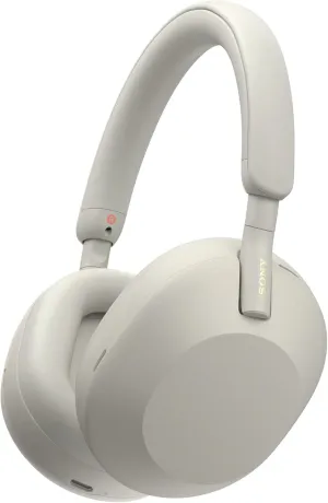 Sony WH-1000XM5 The Best Wireless Noise Canceling Headphones, Auto NC Optimizer, 30-Hour Battery, Alexa Voice Control, Silver