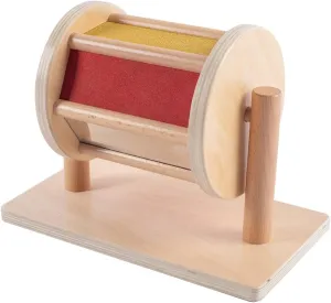 Spinning Rainbow Drum Toys Designed for 6-12 Month Babies Infant Toys (Multiple Materials Spinning Drum)