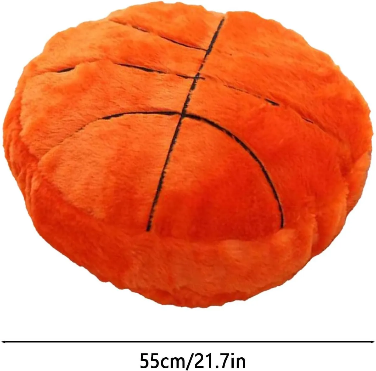 Sports Throw Pillows Stuffed Soccer Pillow Soft Stuffed Basketball Pillows Baseball Soft Throw Pillow Football Shaped Plush Toy Sport Cushion Wiggle Seat Cushion (D, One Size)