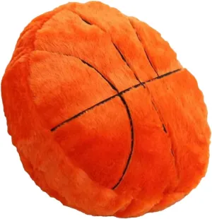 Sports Throw Pillows Stuffed Soccer Pillow Soft Stuffed Basketball Pillows Baseball Soft Throw Pillow Football Shaped Plush Toy Sport Cushion Wiggle Seat Cushion (D, One Size)