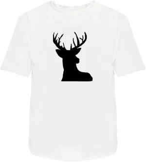 'Stag Head' Unisex T-Shirt - 100% Cotton (S-XXL) (TA018581)