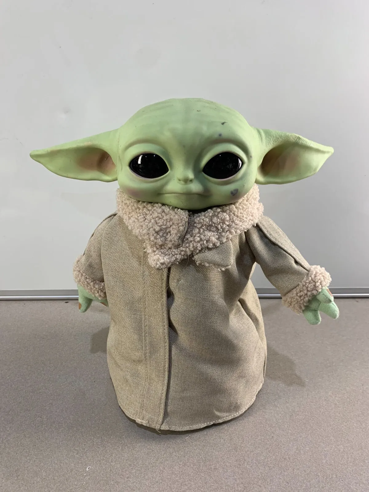 Star Wars The Mandalorian Baby Yoda Din Grogu The Child 11" Plush 2021 Mattel