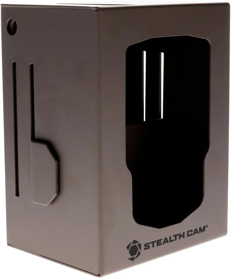 STEALTH CAM Security/Bear Box - Durable Mountable Weather-Resistant Anti-Theft Wildlife Surveillance Game Hunting Trail Camera Protective Heavy-Duty Metal Box