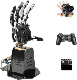 STEM Kit Bionic Robot Palm Hand for Ar-duino/STM-32 Set Programmable, Robot Open Source Five-Hand Educational Kit with Handle(STM-32 Set)