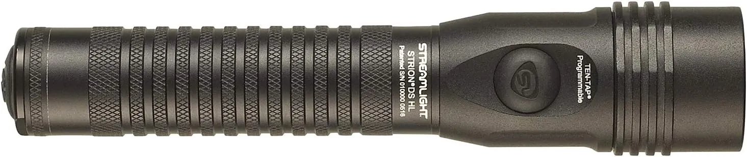 Streamlight 74614 Strion DS HL 700-Lumen Rechargeable Flashlight with 12-Volt DC Charger, Black