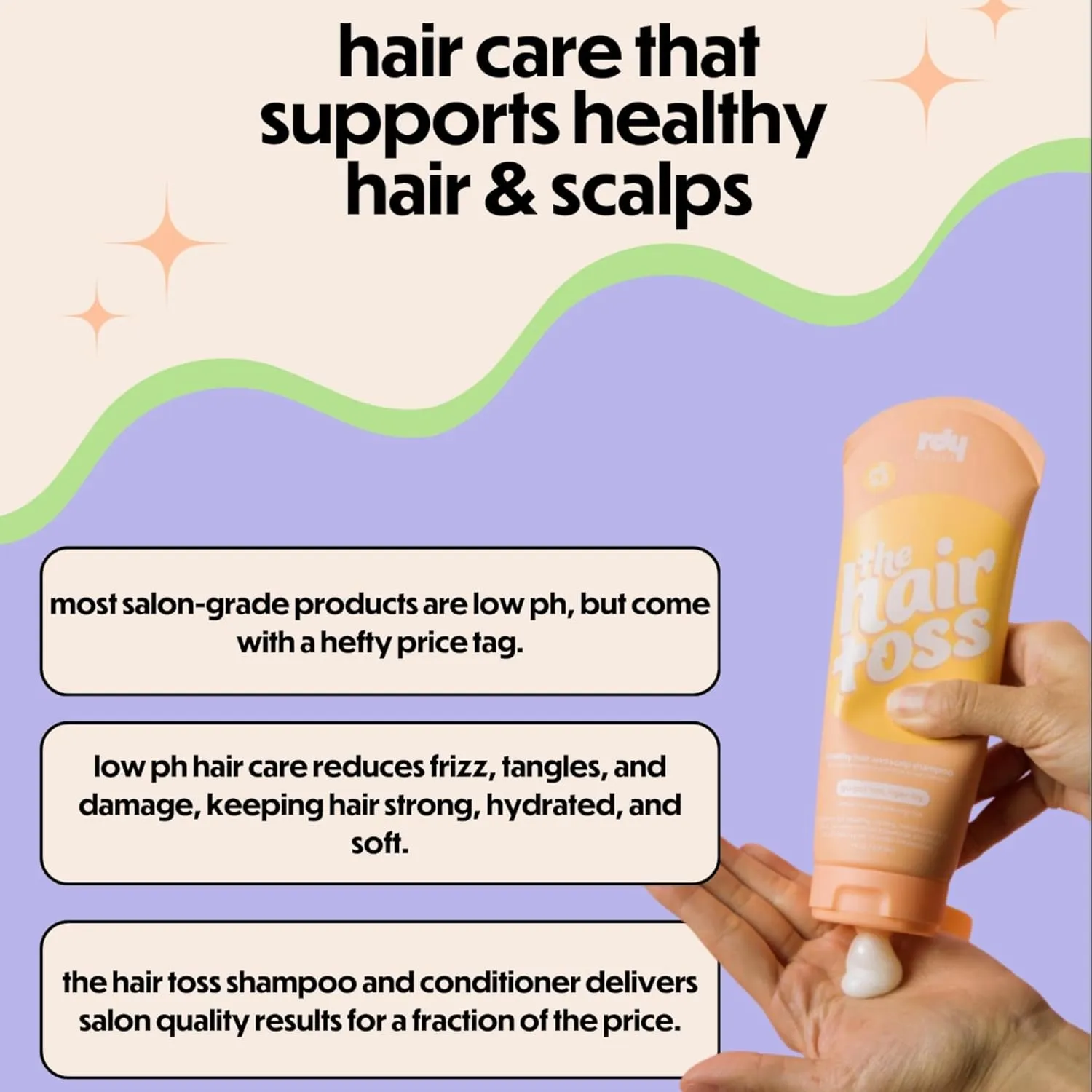Strengthening Shampoo and Conditioner Set 13.5floz/7floz Unscented-Detangling Shampoo and Conditioner Women & Men Low Ph Hair Wash Repair Paraben & Sulfate Free Shampoos and Conditioners