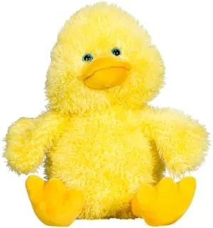 Stuffems Toy Shop Record Your Own Plush 8 inch - Puddles The Duck - Ready 2 Love in a Few Easy Steps