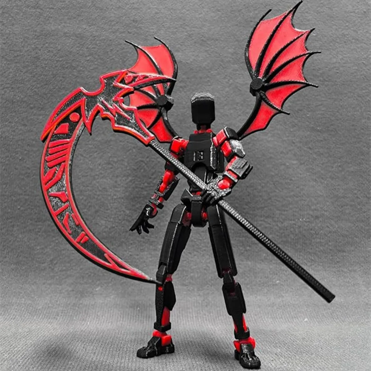 T13 Action Figure Set - Assembly Completed,Dummy Titan 13 3D Printed Toy Multi-Jointed Gifts,Robot 13 Action Figures for Collectors Desktop Decorations (3pcs*A)