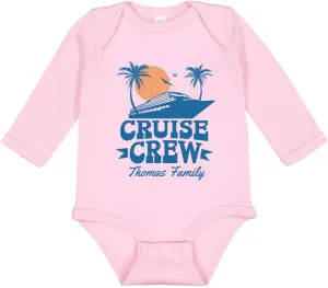 TATY Kids Cruise Crew Thomas Family Long Sleeve Baby Infant Bodysuit