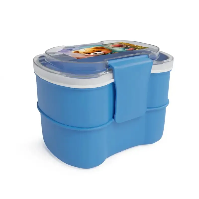 Teddy Bear Two Tier Bento Box Up your Meal Game