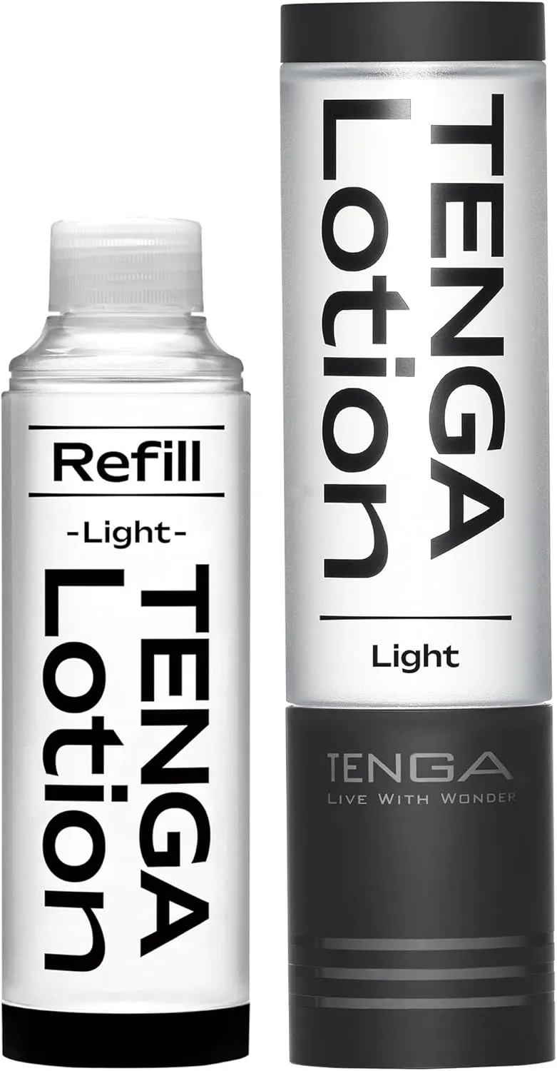 TENGA Light Lotion   Refill Light Bundle Set, 5.75 Fl Oz