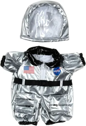 The Bear Factory NASA Astronaut Costume - NASA Inspired Teddy Bear Astronaut Outfit for 16" Plush & Stuffed Animals, Teddy Bear Clothes & Accessories.