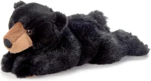 The Petting Zoo Bubba Black Bear Stuffed Animal Plushie, Gifts for Kids, Wildlife Animals, Black Bear Plush Toy, 18 inches