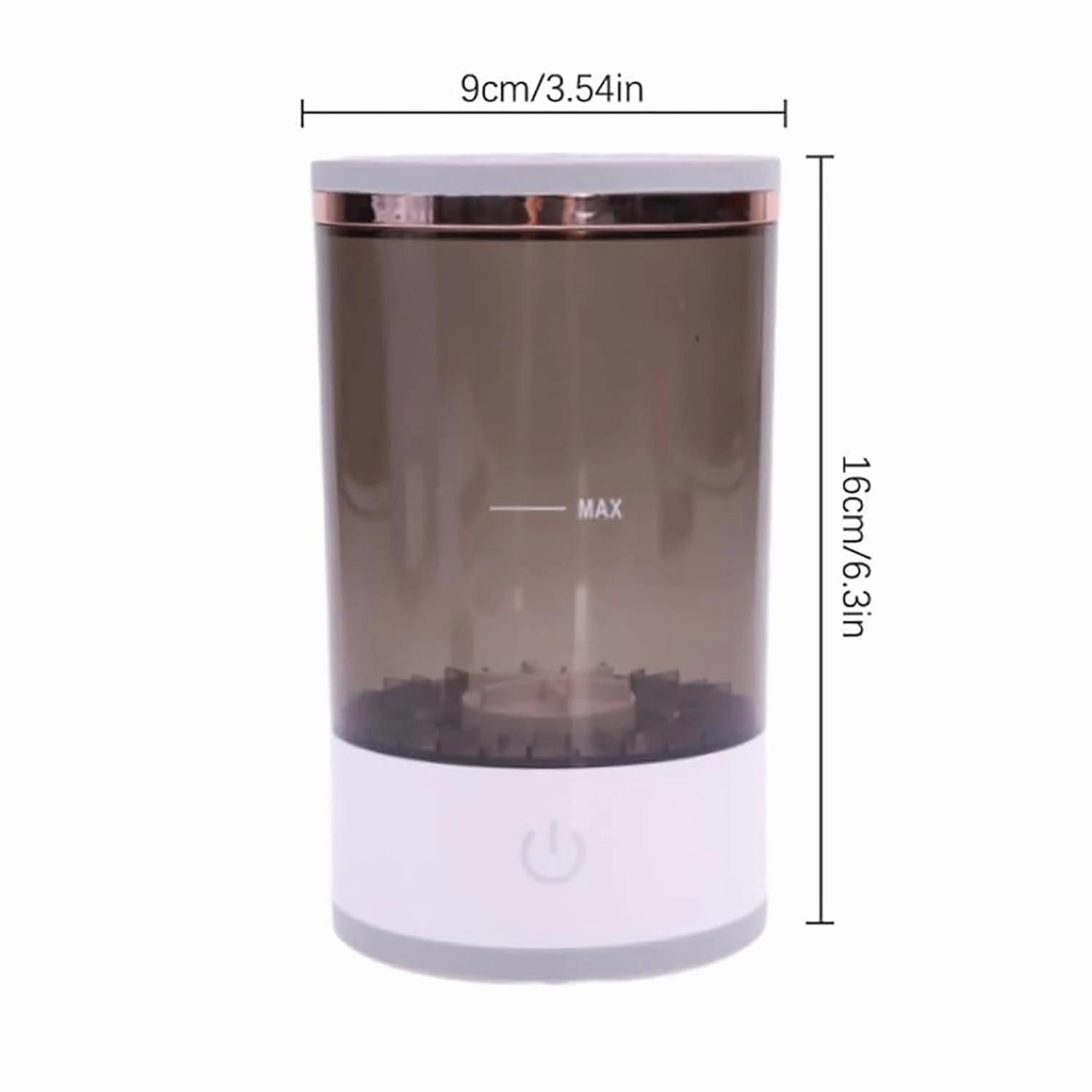 The Cozy Luna, Cozy Luna, The Cozy Luna Brush Cleaner, Cosmetic Brush Cleaner, Waterproof Automatic Makeup Brush Cleaner for Makeup Brush Set (Plug-in,White)