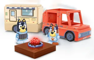 TILE TOWN Bluey Heeler Camper Magnetic Tile Set with Bluey and Bandit Figures, Interactive Construction Toy, Safe and Creative Magnet Tiles, Buildable Tile Sets for Kids 3  - Ecom Packaging
