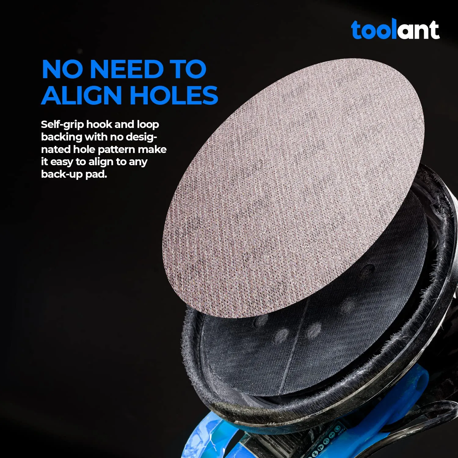toolant Mesh Abrasive 9 inch Drywall Sander Sandpaper, Dust-Free Hook and Loop Drywall Sanding Disc (80 grit - 10pcs)