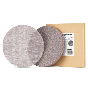toolant Mesh Abrasive 9 inch Drywall Sander Sandpaper, Dust-Free Hook and Loop Drywall Sanding Disc (80 grit - 10pcs)
