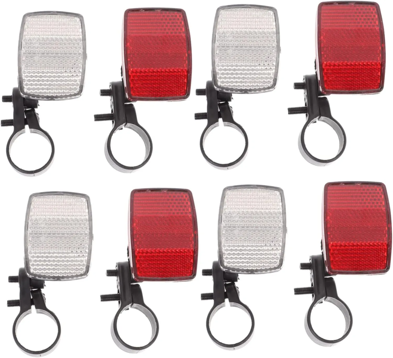 Totority Reflective Warning Film for Bike 40pcs Plastic Bike Reflectors Bicycle Warning Lights Cycle Tail Cycle Light