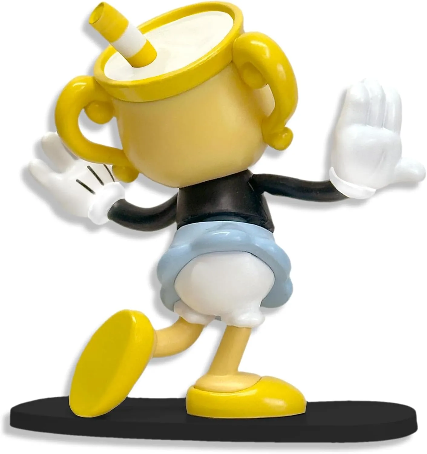 Toynk Cuphead Ms. Chalice Create-A-Figure 3-Inch Mini Adult Figure | Interchangeable Parts for Posing, Customization