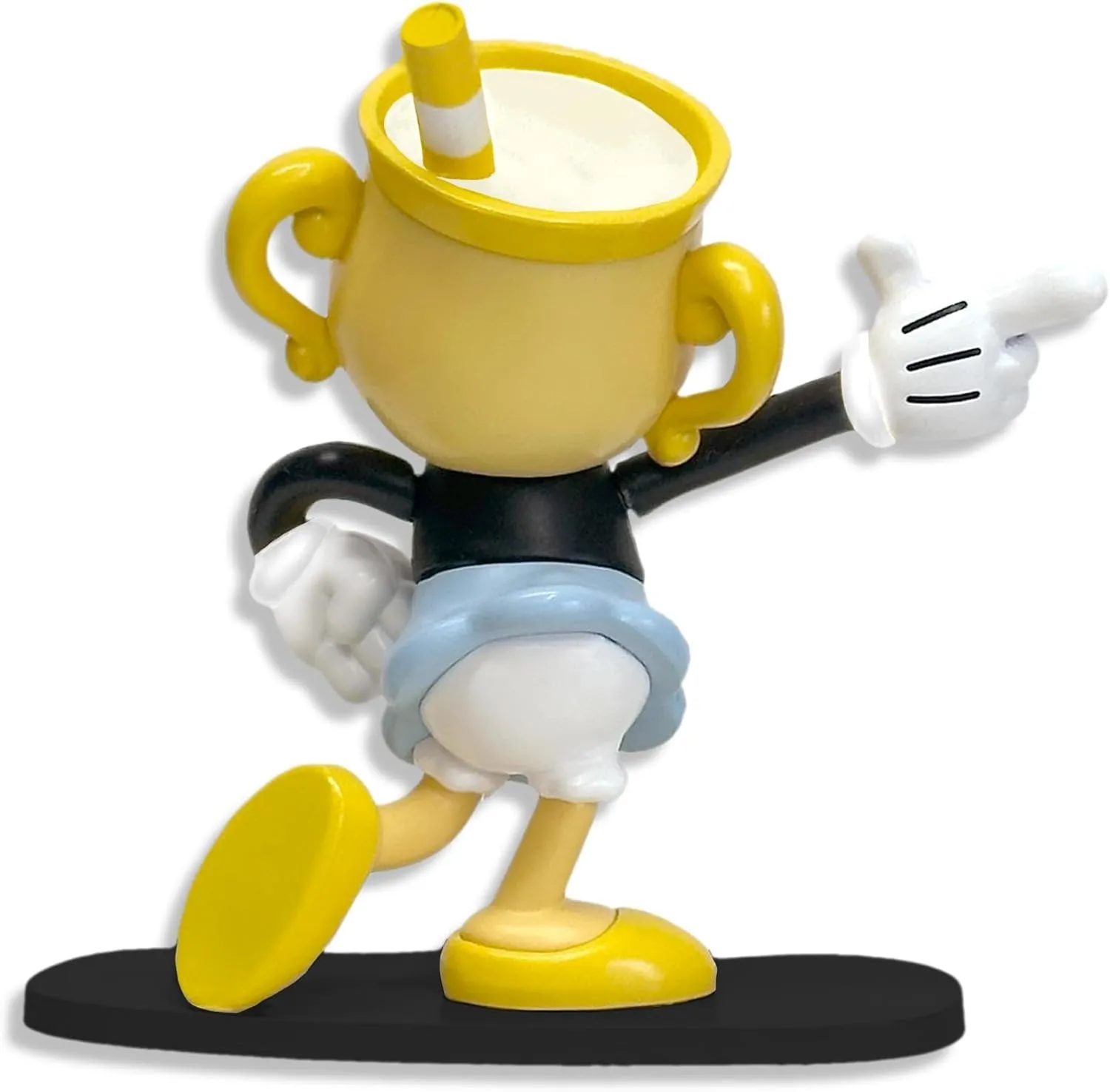 Toynk Cuphead Ms. Chalice Create-A-Figure 3-Inch Mini Adult Figure | Interchangeable Parts for Posing, Customization