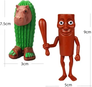 Tra-lalero Tra-lala Action Figures Italian Brainrot Animals Tung-Tung-Tung Sahur Figure Birthday Decorations Gifts for Fans Office Room Figurine Decor